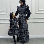 Jile Anne Kız Kombin Siyah