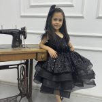 Prenses Kızım Çocuk Abiye Siyah