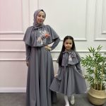 Anne Kız Kombin Gri