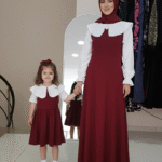 Anne Kız Jile Bordo