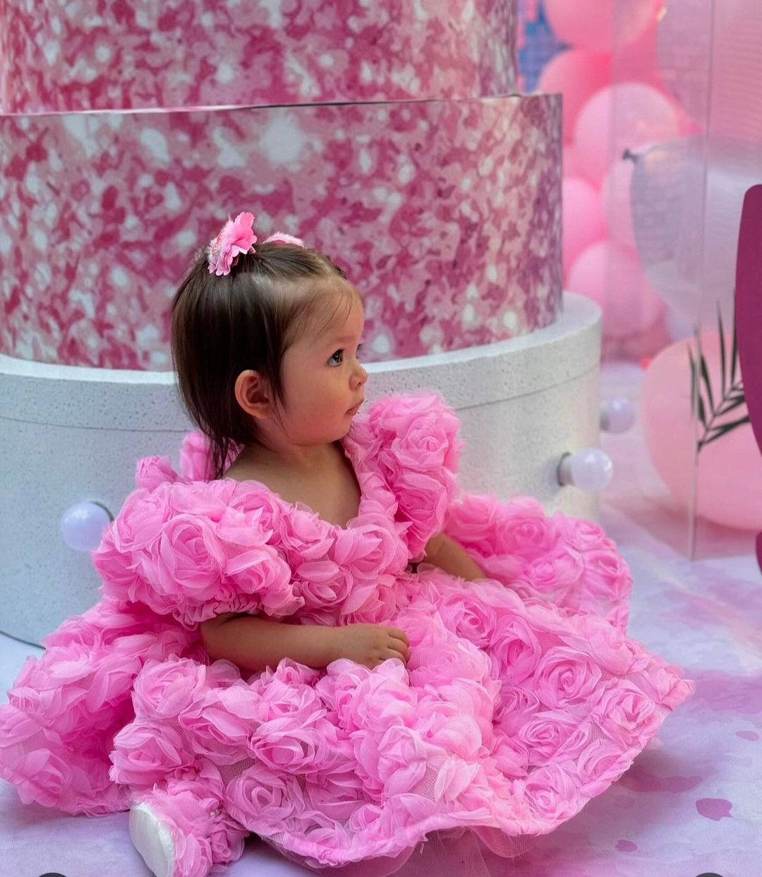Çocuk Abiye Pembe