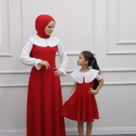 Anne Kız Jile KIRMIZI