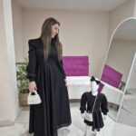 Anne Kız Elbise SİYAH