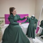 Anne Kız Kombin YEŞİL