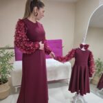 Anne Kız Kombin BORDO