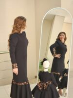 Anne Kız Abiye SİYAH - Görsel 3