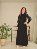 Anne Kız Günlük Elbise SİYAH - Görsel 3
